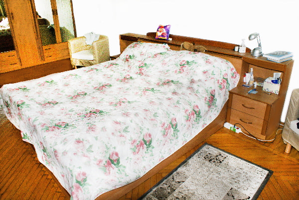 кровать деревянная бу